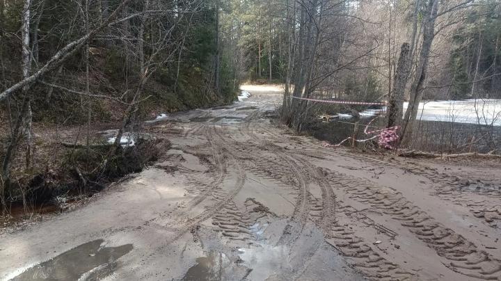 Дорога в Олонецком районе