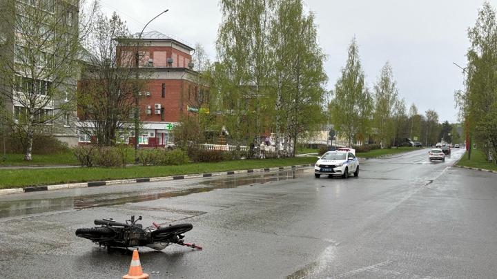 авария с мотоциклом