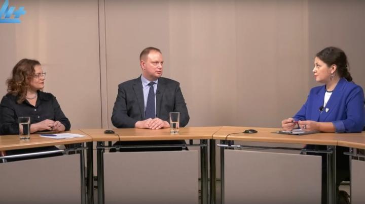 Федоричев и Гуменникова в студии