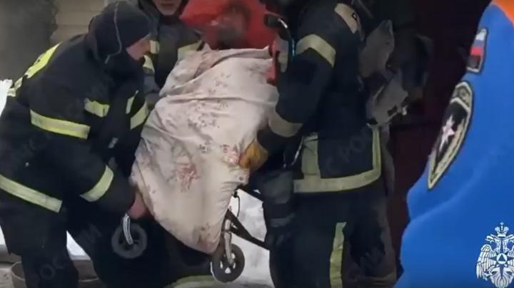 пожар на Горького спасатели