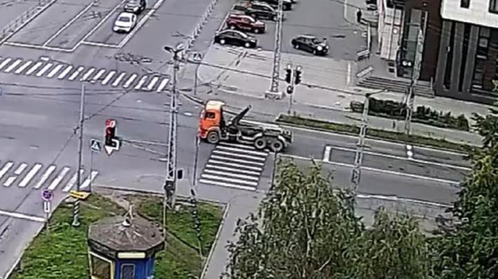 Поломка грузовика