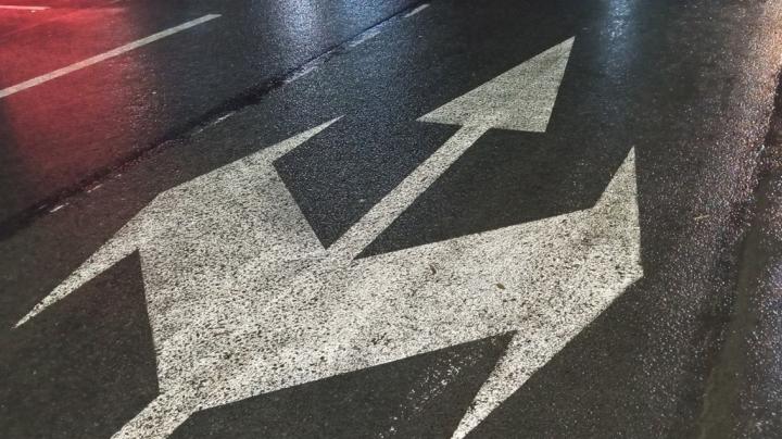 разметка на дороге