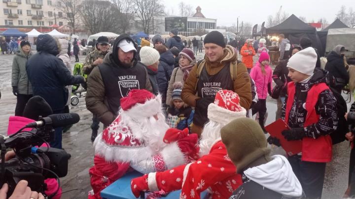 Игры Дедов Морозов в Олонце