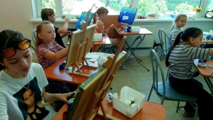 ученики изостудии
