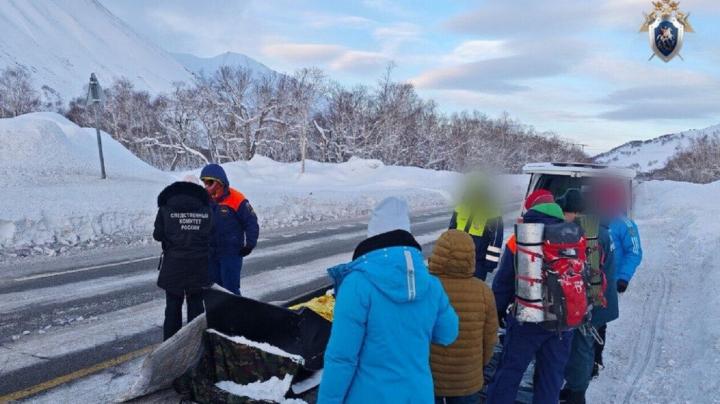 Снегоход на Камчатке