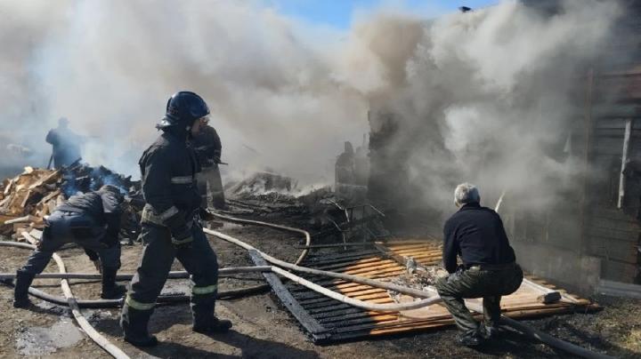 Пожар в Куйтеже