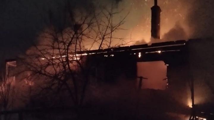 Пожар в Лахденпохье