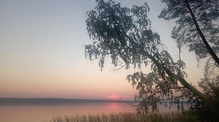 Лето на озере