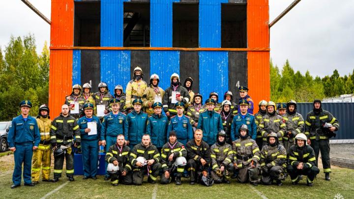 Чемпионат среди пожарных в Петрозаводске