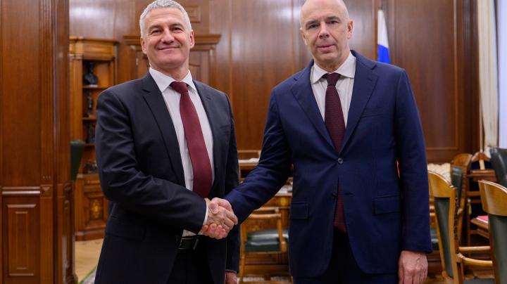 Глава Карелии и министр финансов России