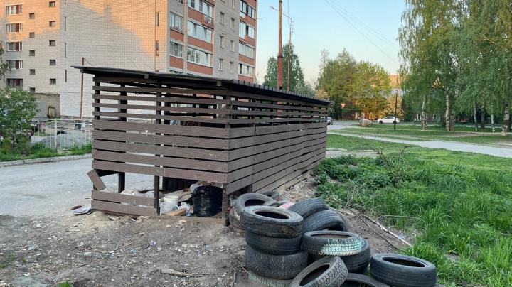 Мусорка на Мелентьевой