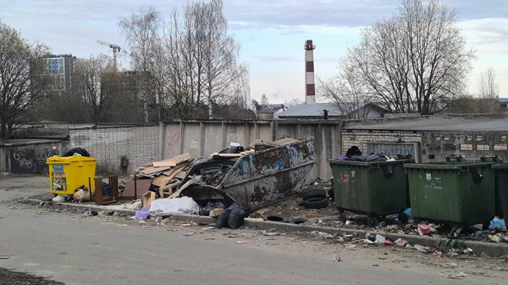 мусорная площадка
