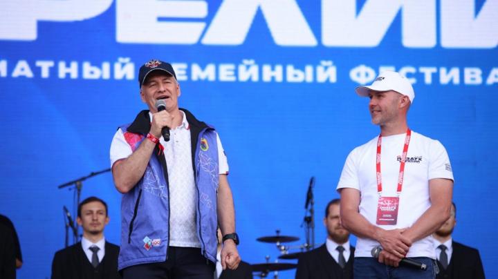 Мазуровский и Парфенчиков на Воздухе Карелии