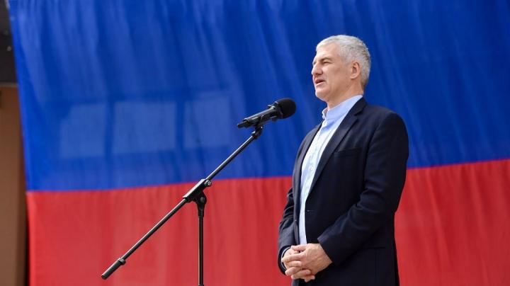 Парфенчиков на митинге