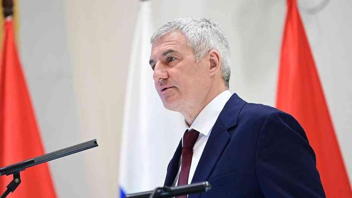 Артур Парфенчиков во время выступления 17.04