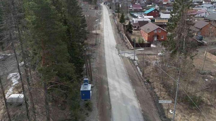 подъезд к новой вилге