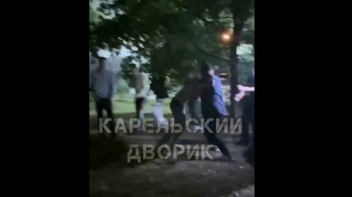 разборки подростков