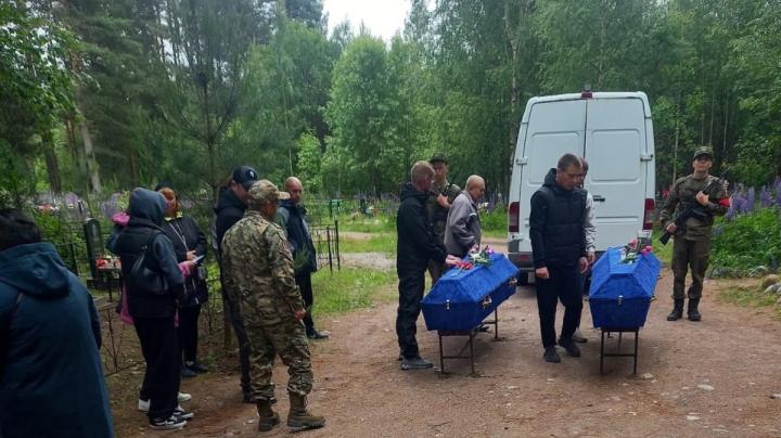 Похороны бойцов СВО