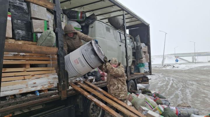 Посылки бойцам из Карелии