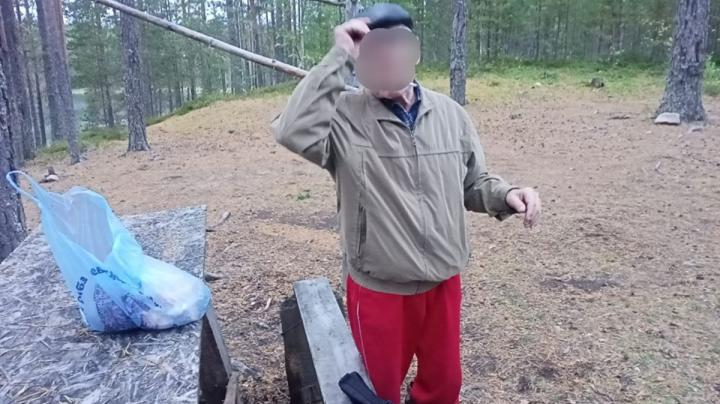 мужчина заблудился
