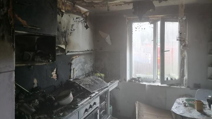 Пожар в Олонце