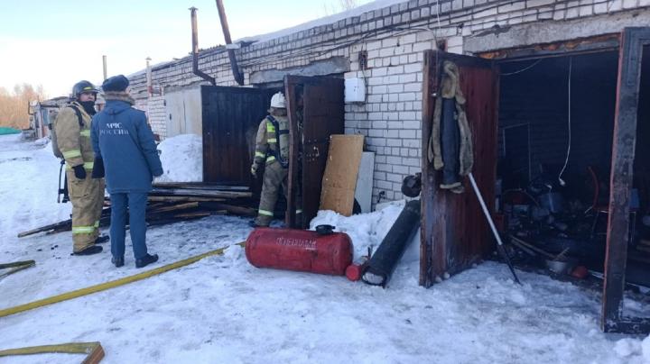 пожар