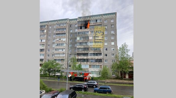 пламя в доме