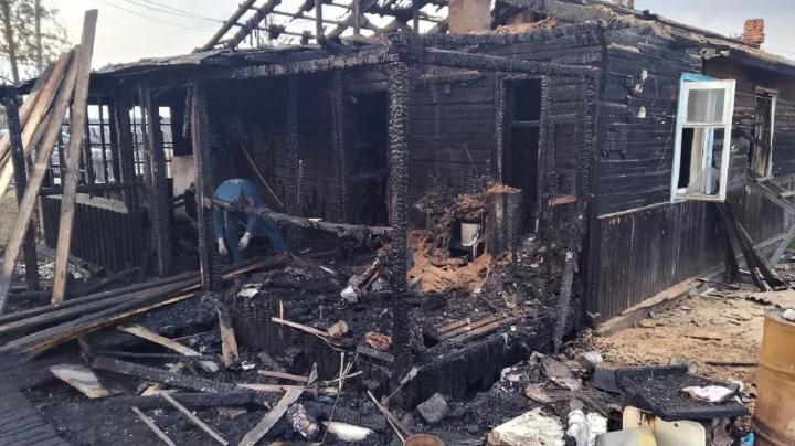Пожар в Реболах