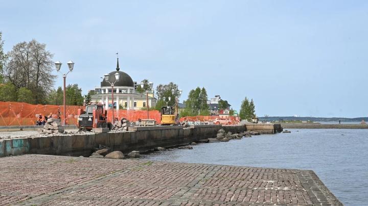 ремонт набережной