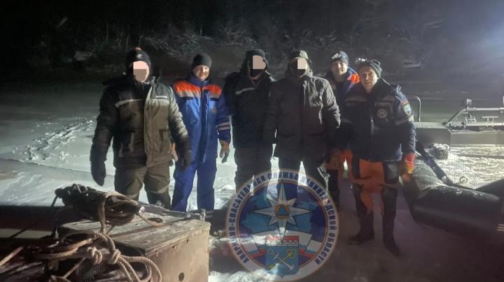 Рыбаки на Ладоге