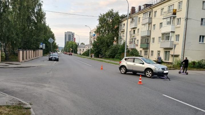 Авария с самокатчиком