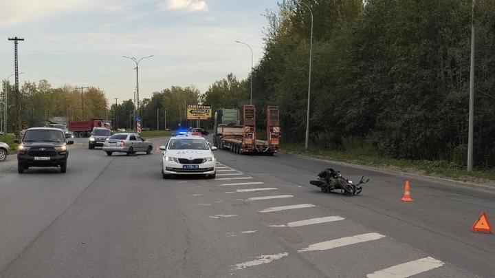 ДТП с мопедом