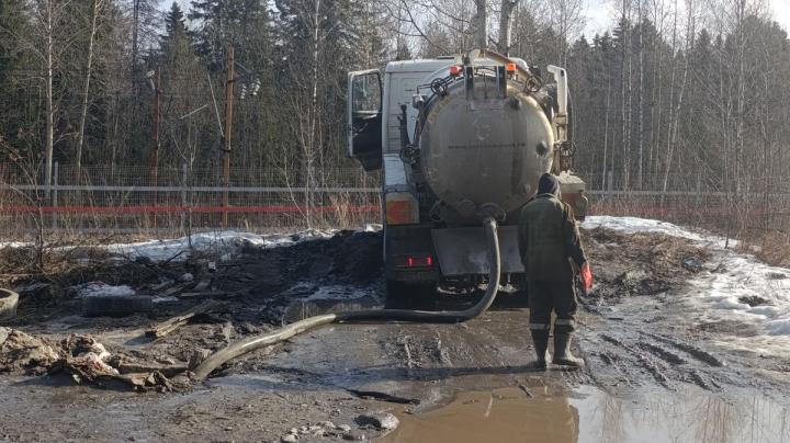 Незаконный слив ЖБО