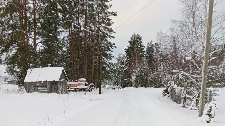 Снег убран в Колатсельге