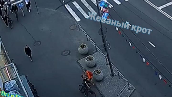 ДТП на тротуаре
