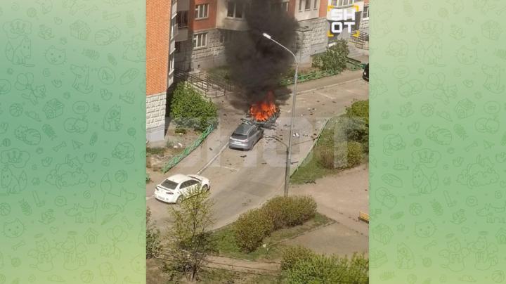 взорванный автомобиль