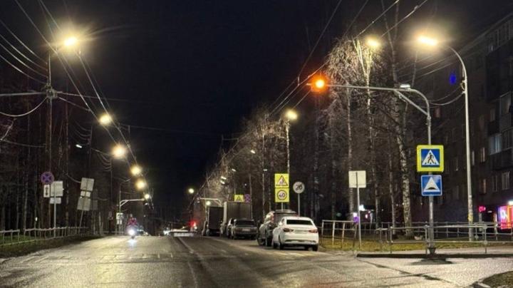 дорога_ночь_фонари