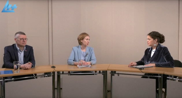 Астахова и Лиминчук в студии