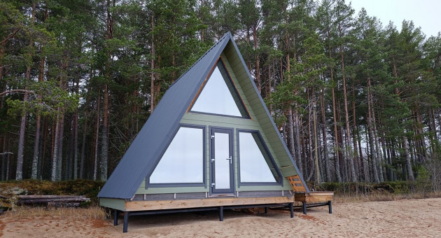 Берег озера в Шелтозере