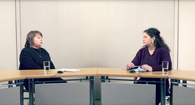 В студии Галина Германова