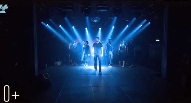 Танцевальный перфоманс в Петрозаводске