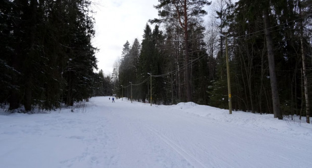 Лыжная трасса Фонтаны