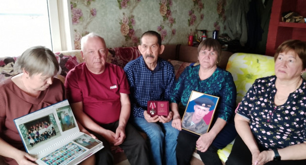 родные погибшего бойца помнят его