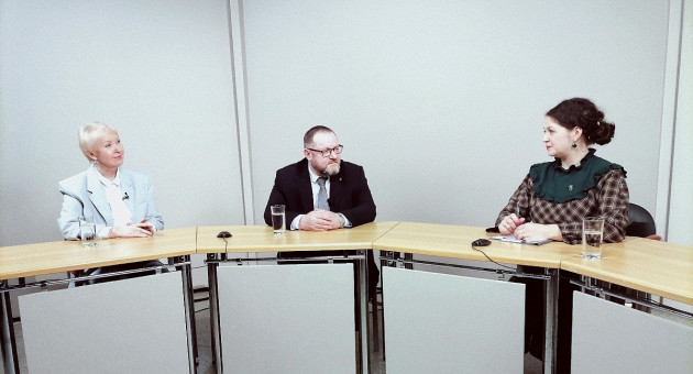 Шмаеник и Шемет в студии