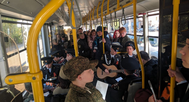 Акция "Троллейбус Победы" 