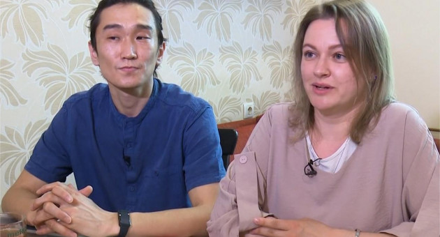Семья Дагбы и Полины Гармаевых 