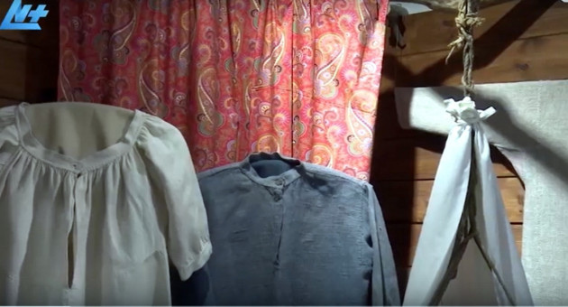 Выставка про рубахи в Национальном музее Карелии