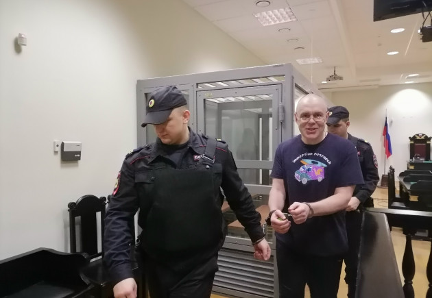 Владимир Любарский в суде