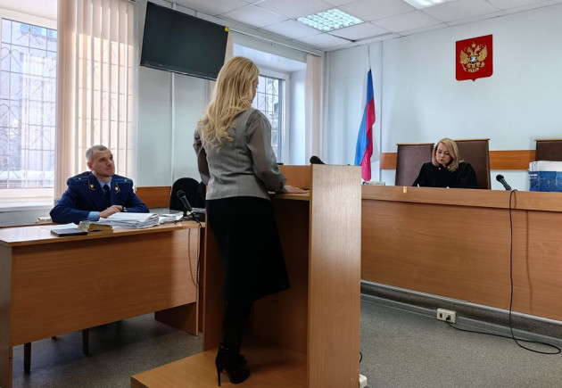 Допрос Колыхматовой в суде