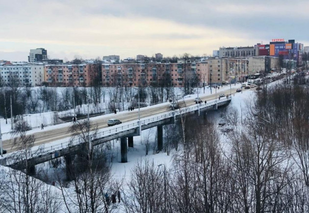 Пименовский мост, Петрозаводск